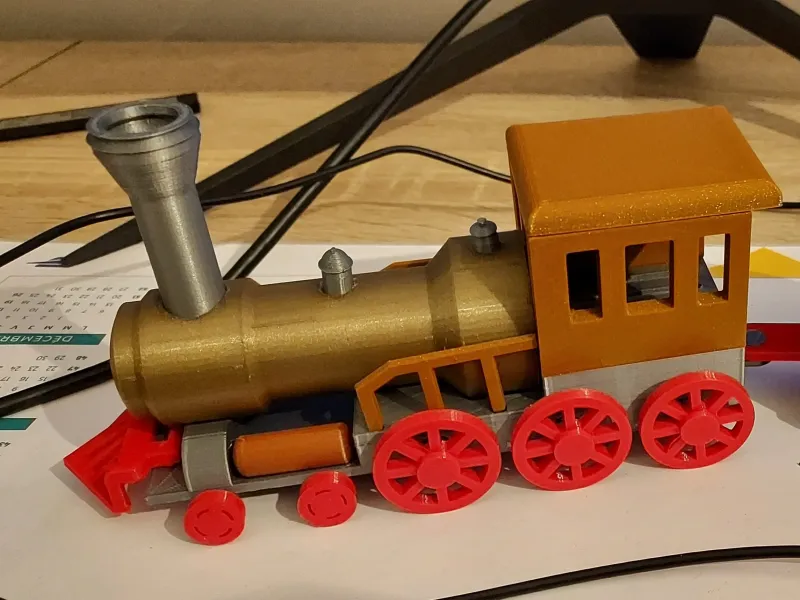 Trein 3 in 1 - USB/Potloden/Lithofaanhouder