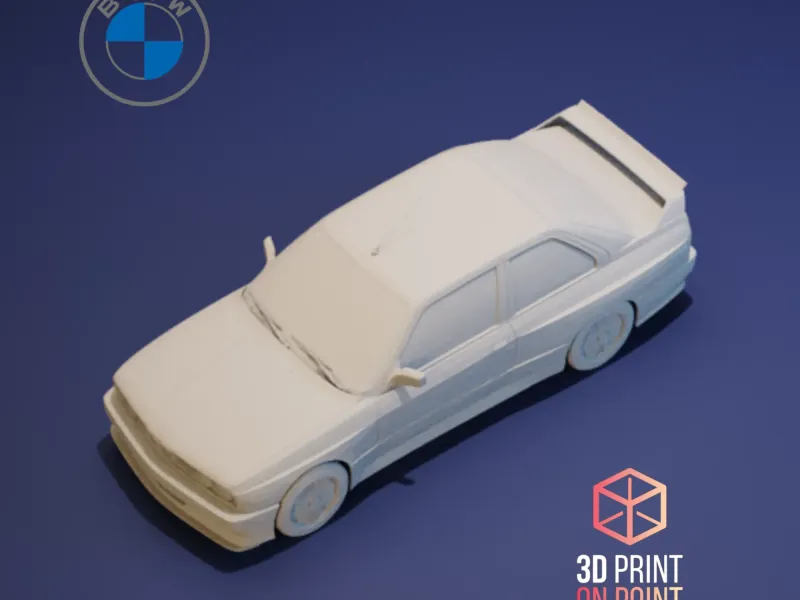 BMW M3 E30 VINTAGE - 3D MODEL