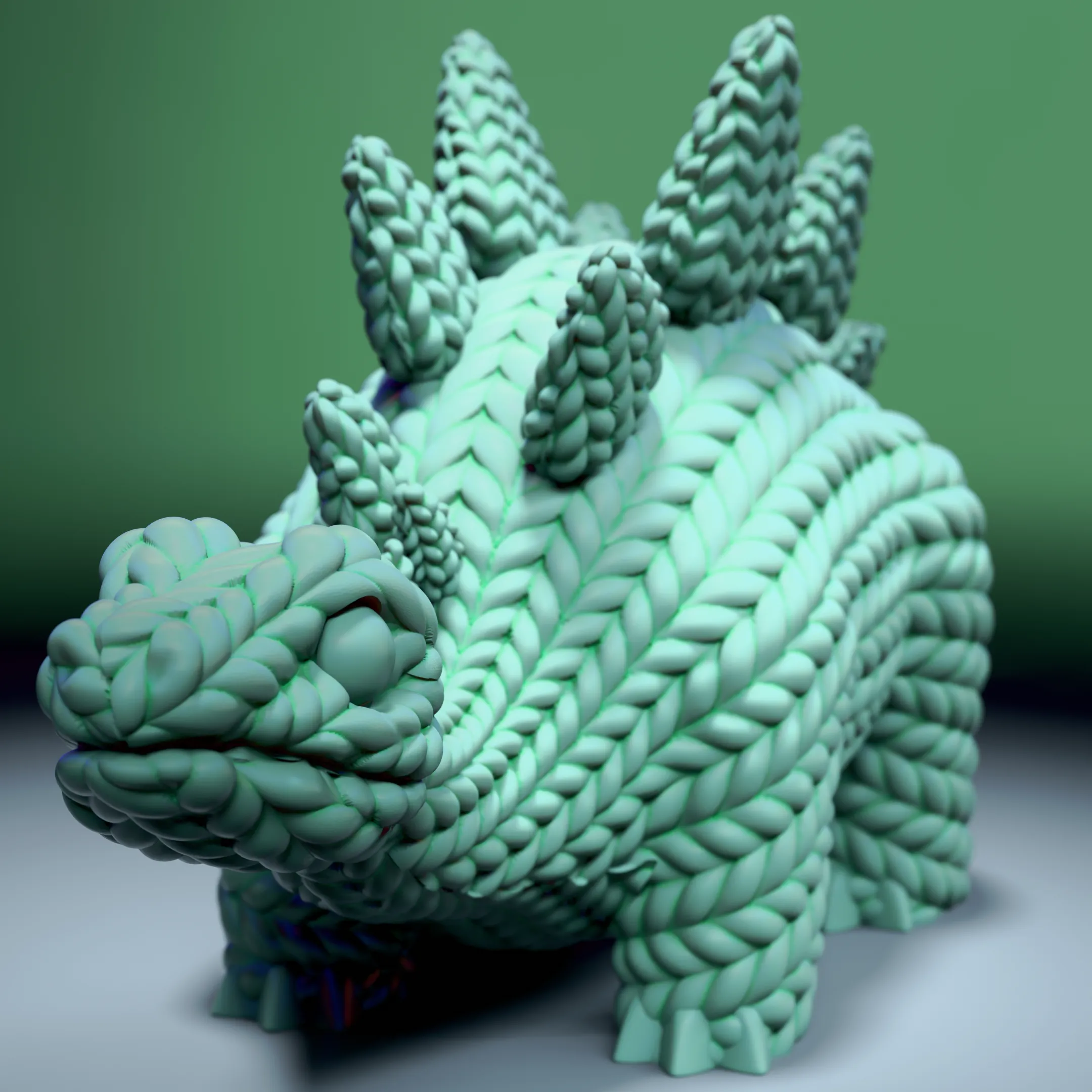 Dino Knitted 🦖🧶 – Prehistoric & Cozy Collectible