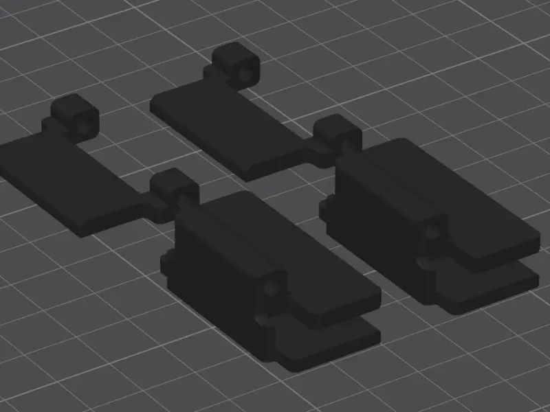 PIONEER PL-200 Vinyl player Hinges