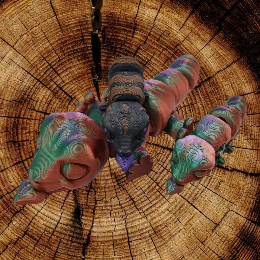 Flexible Blue Tongue Skink