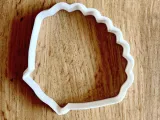Shell Cookie Cutter, 2 stl files, shape, imprint, Seashell-2