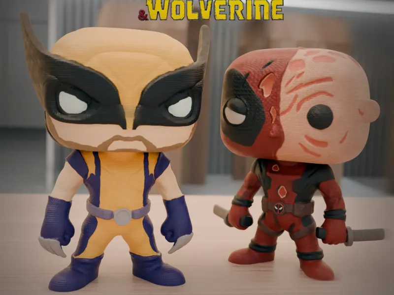Deadpool & Wolverine Funko Pop Pack