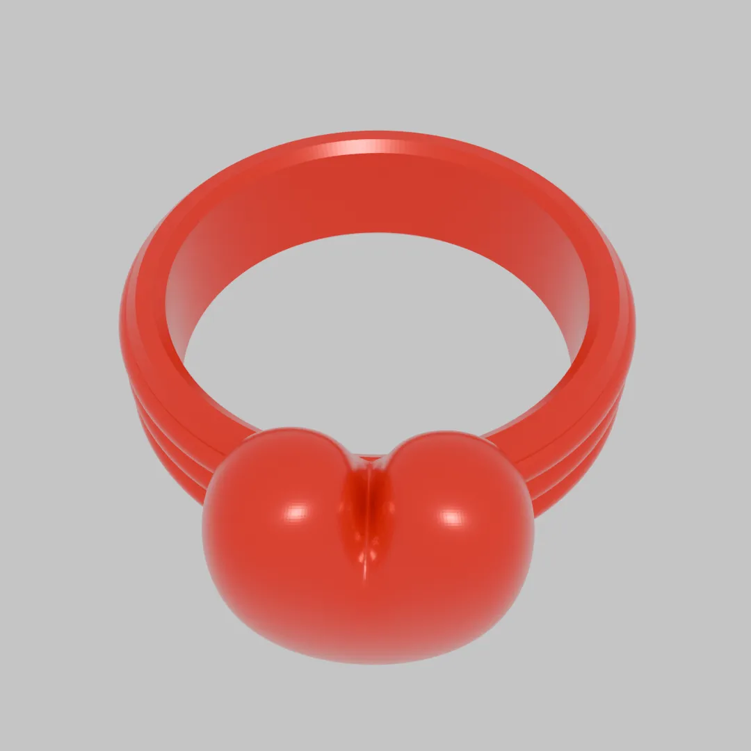 cute heart ring