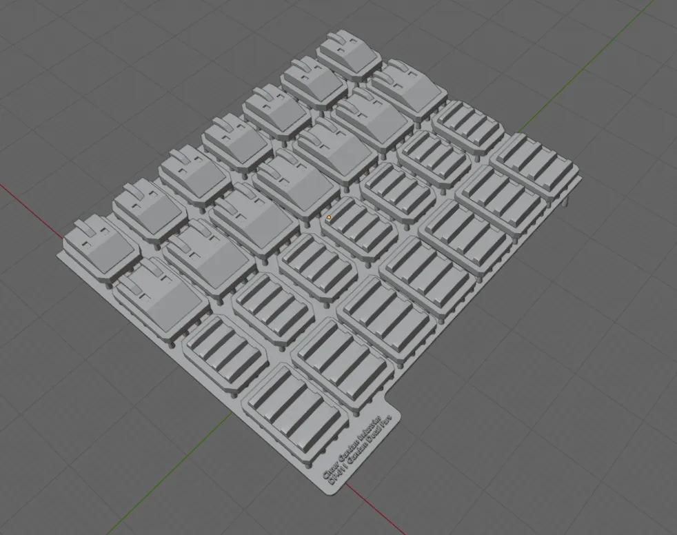 Gundam Detail Part (Square Detail Part)