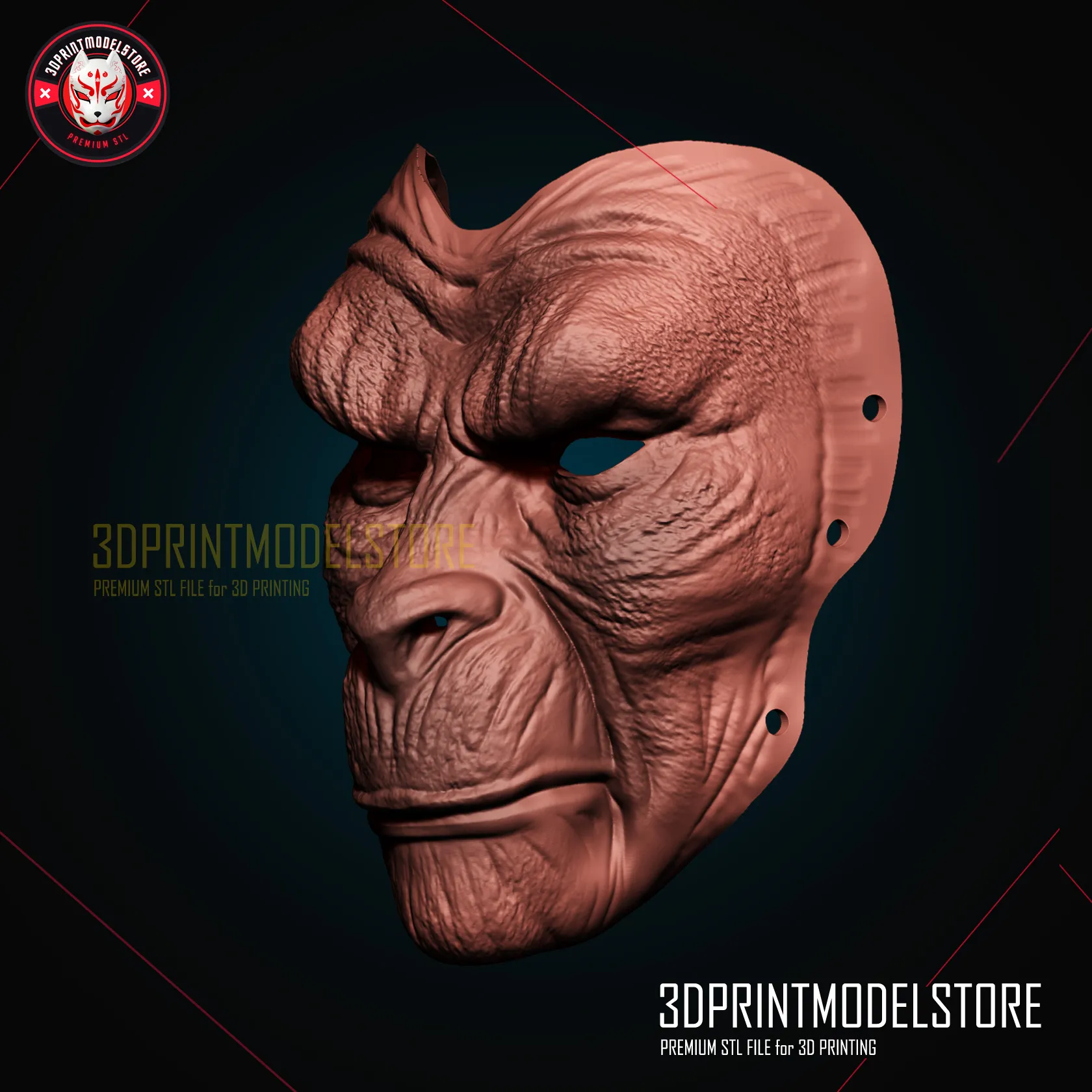 Original Planet der Affen Caesar Maske für Cosplay