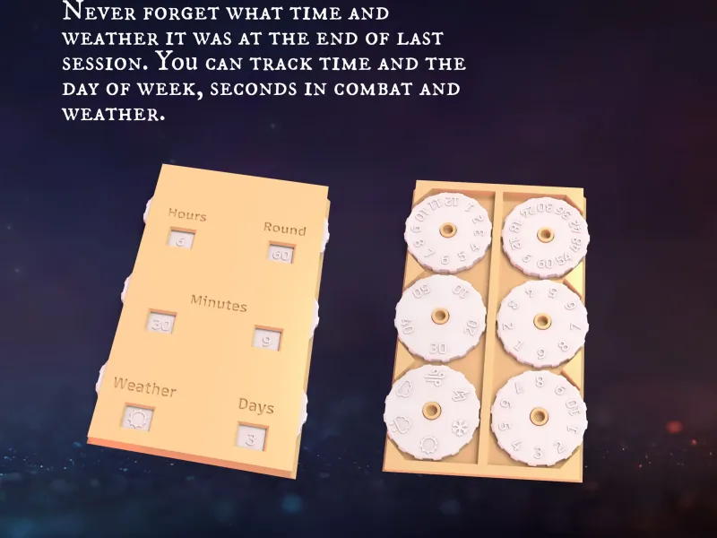 DM Inventory: Time & Weather Tracker