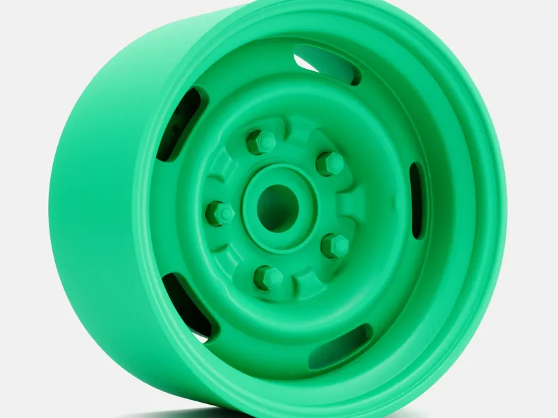 1/24 Scale, 15x8 GM Rallye Wheel and Brake