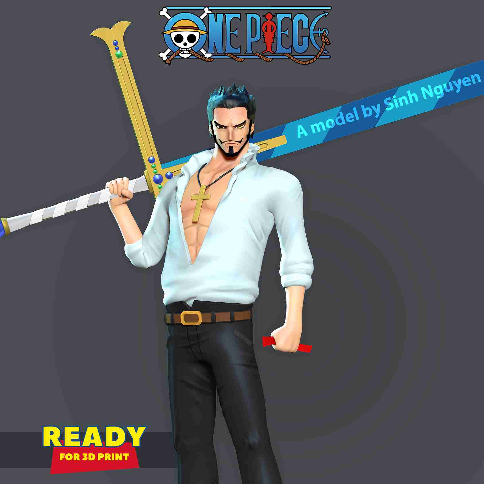 dracule mihawk 3D Models to Print - yeggi