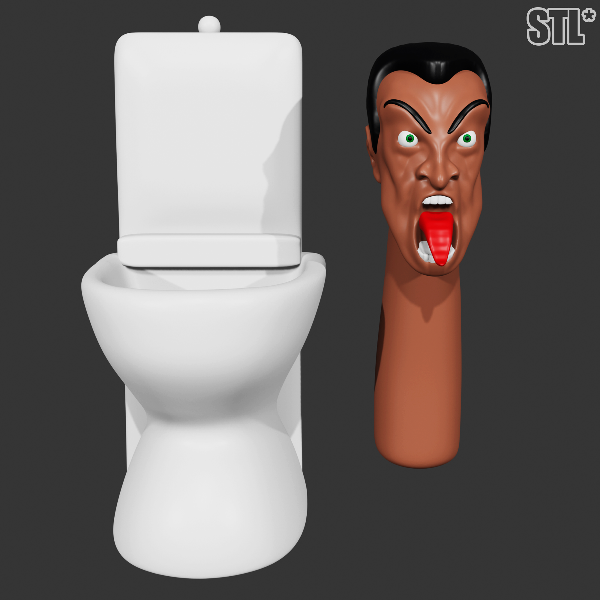 Skibidi Toilet G man | Poster