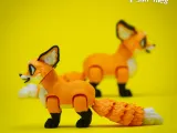 Fox cub, o brinquedo flexível articulado da Happy Flexi pets-7