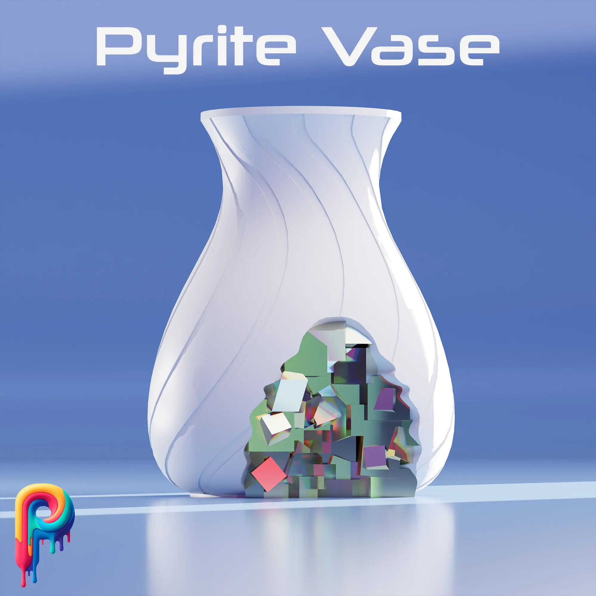 Pyrite Vase by Polymeria