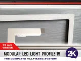 The Modular LED Light Profile, MLLP 19 for LED light strips-0