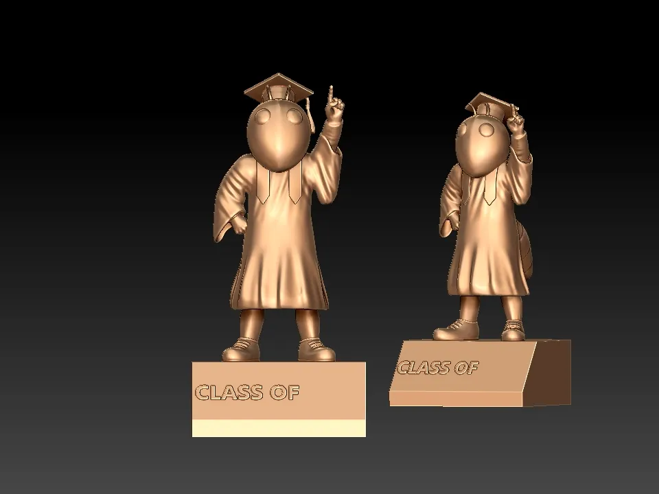 GRADUATION MASCOT GEORGIA TECH UNIVERSITY - 3D PRINT