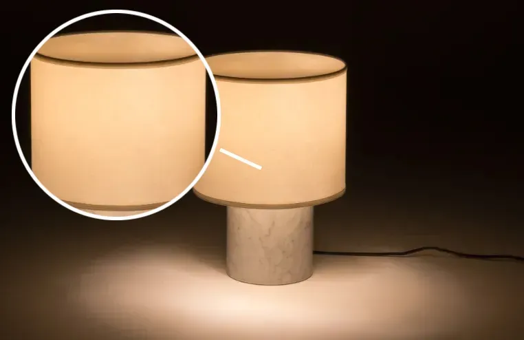 Minimalist Marble Desk Lamp-Lampshade