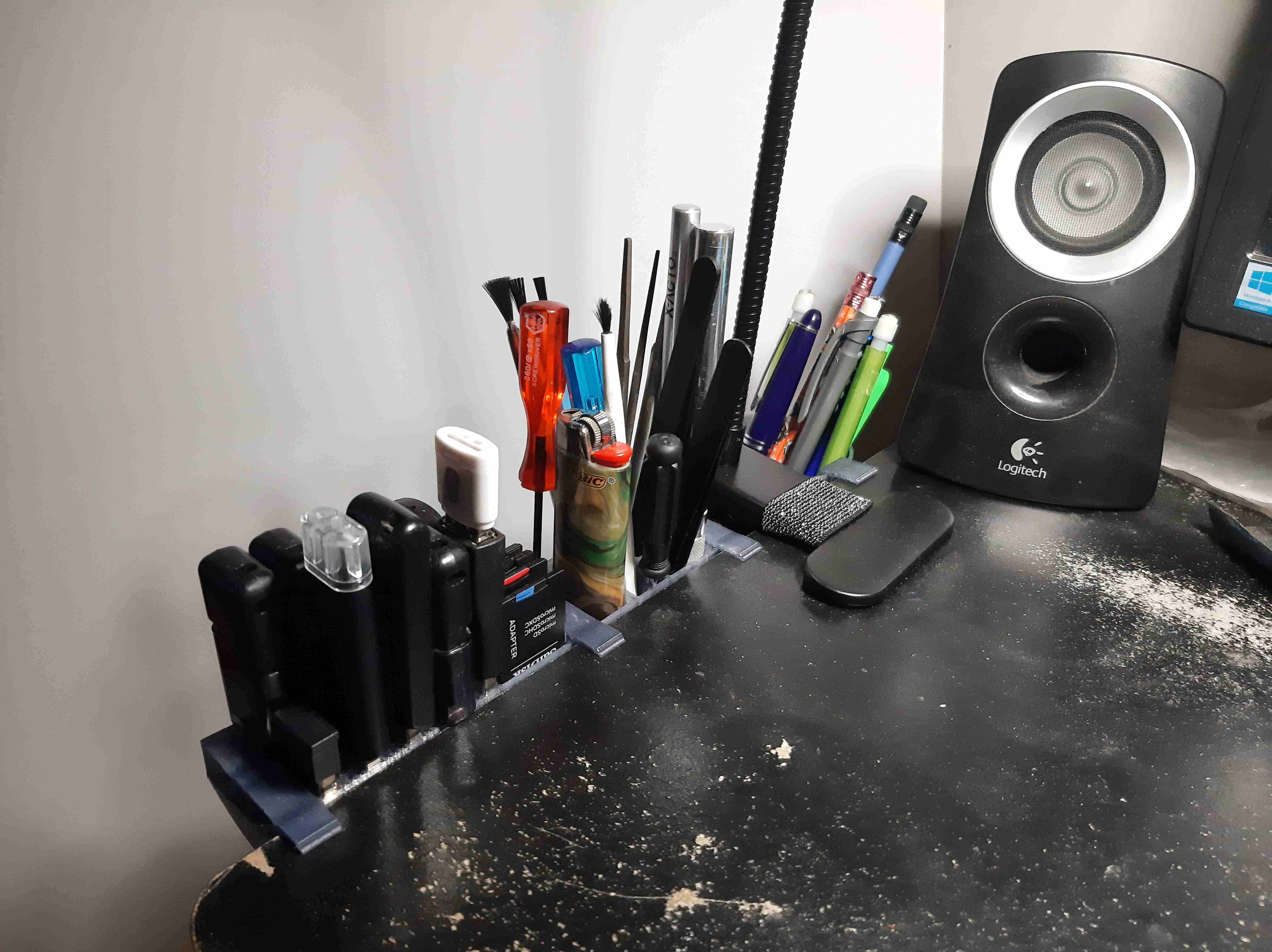 DeskClamp Modular Organizer 3D models download Creality Cloud