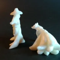 Hannya & Familiar - Lesser Demon - PRESUPPORTED - 32mm Scale-3