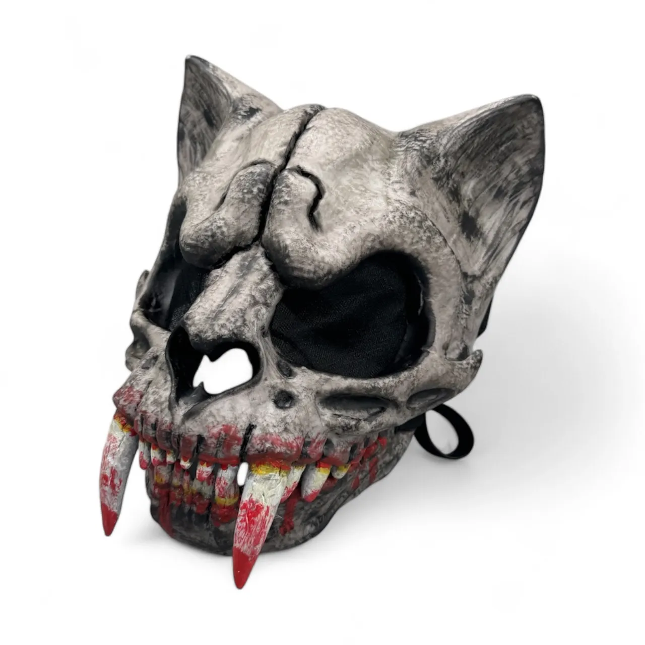 Fangs Skull Face Mask - Cat, Wolf, Bat, Saber