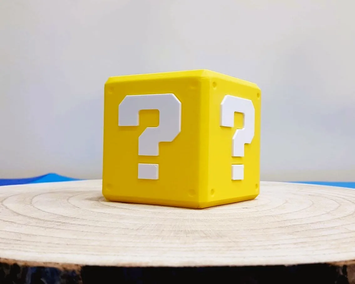 Super Mario Question Piggy bank
