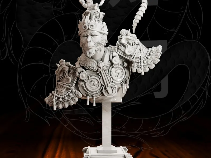black myth Wukong bust