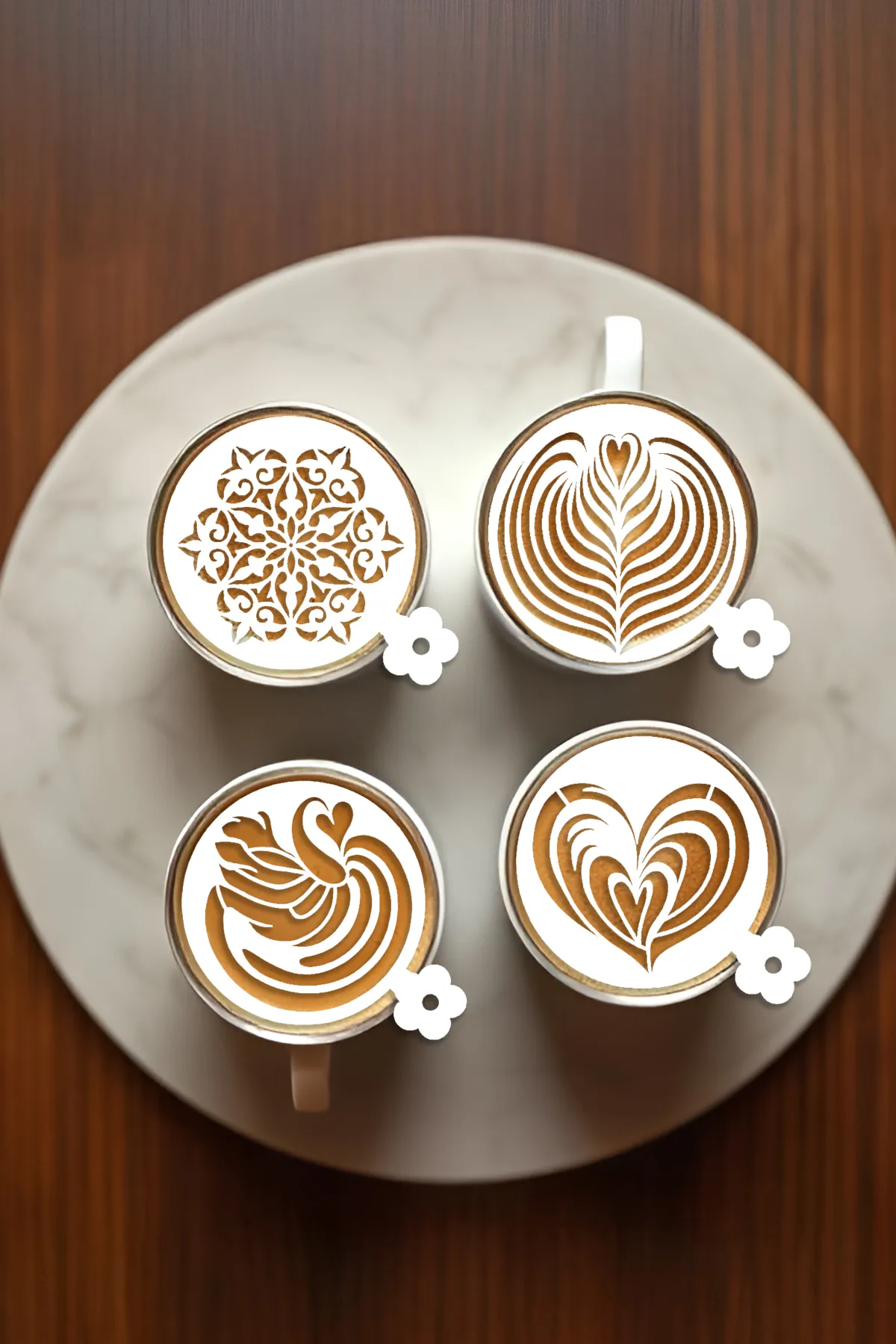 Coffee Stencil Set