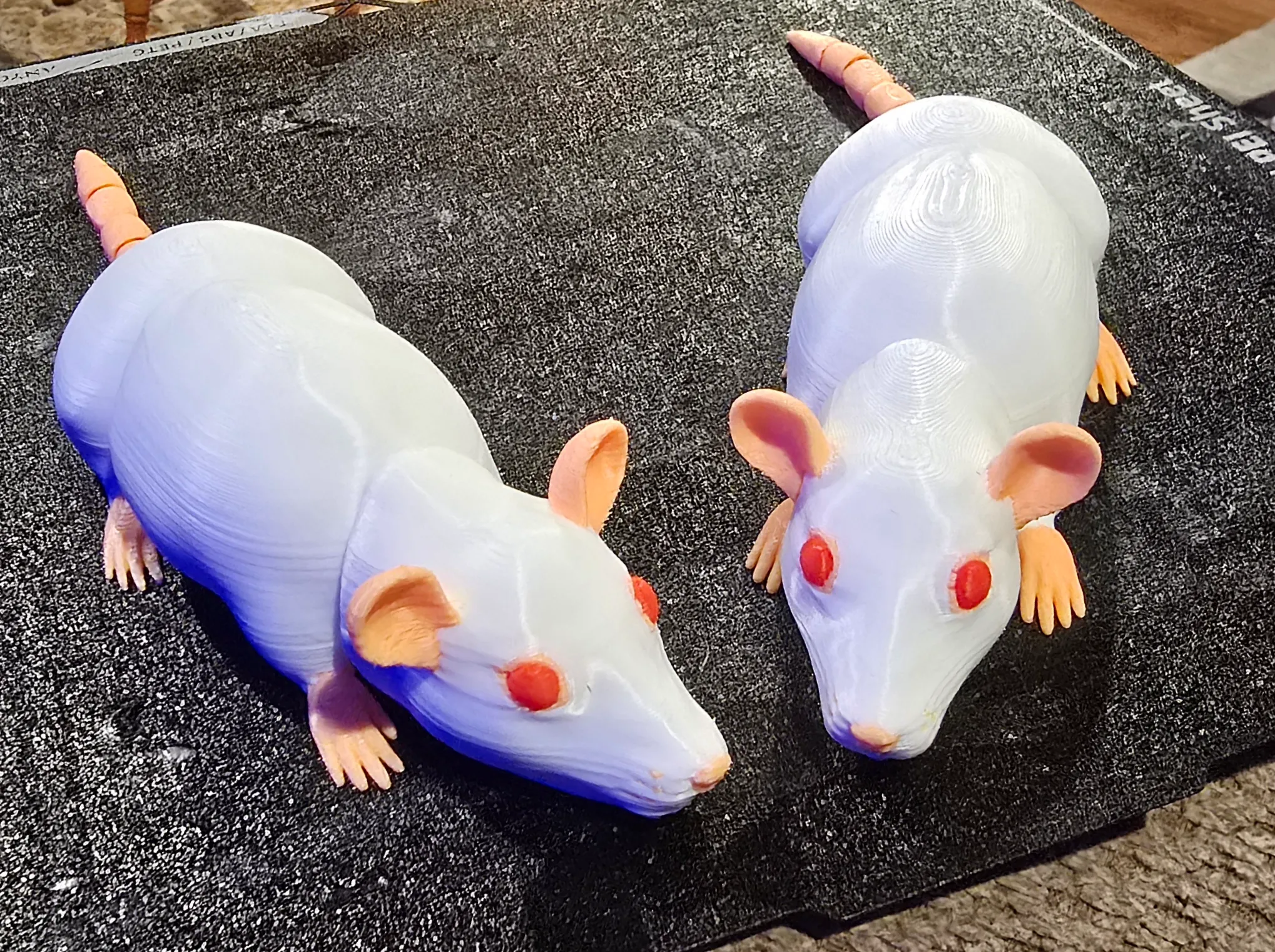 Articulated realistic rat
