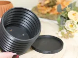 Macetero corrugado / Pflanzgefäß geriffelt-1