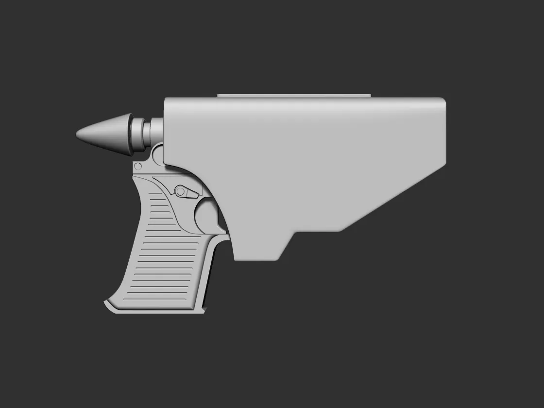 Admiral Thrawn pistol Hostler RK-3 blaster 3d Digital dl