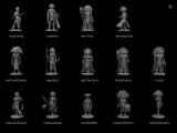 Miniarures - Azteca Gods-2