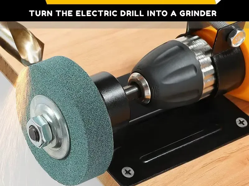 Turn Your Drill into a Grinding Machine