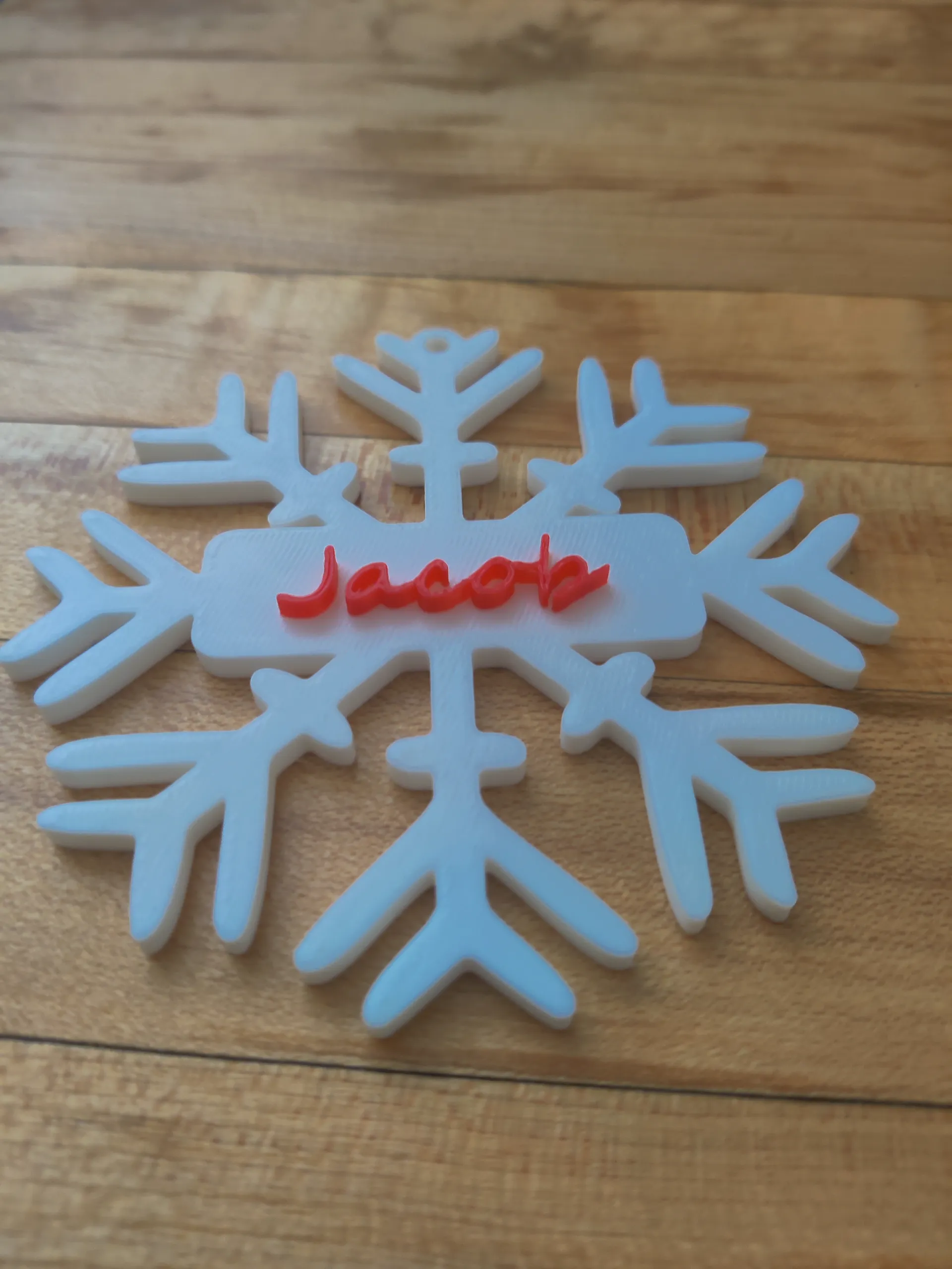 Customizable Christmas Snowflake-1