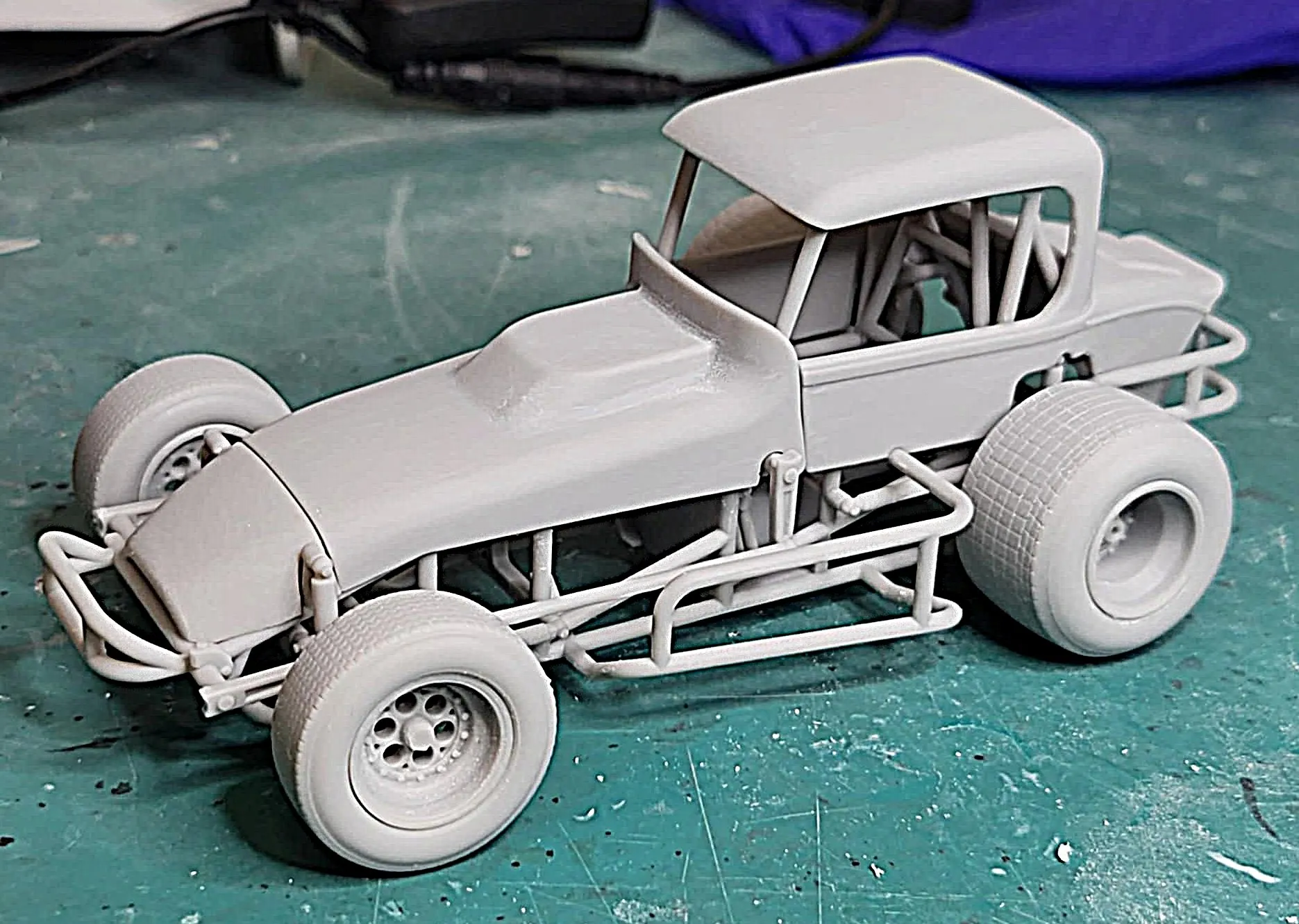 Vintage Sprint car Version 2 Scale 1:25-0