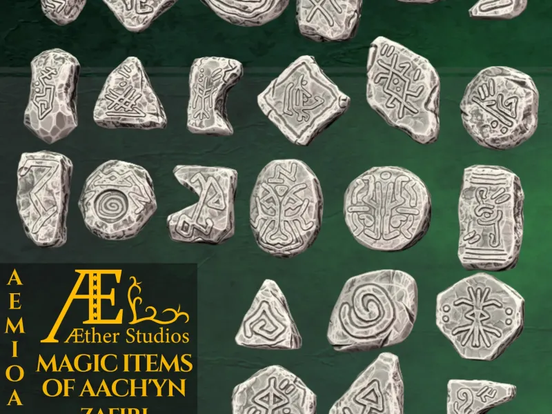 AEMIOA11 - Zafiri Runestones