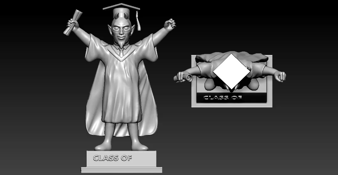 ABSOLVIRE MASCOTA DUKE UNIVERSITY - 3D PRINT