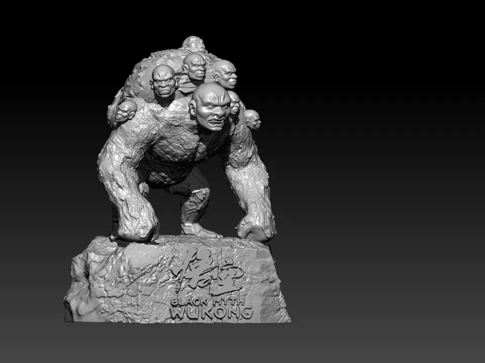 Black Myth Wukong boss - Çin oyunu - 3 boyutlu baskı