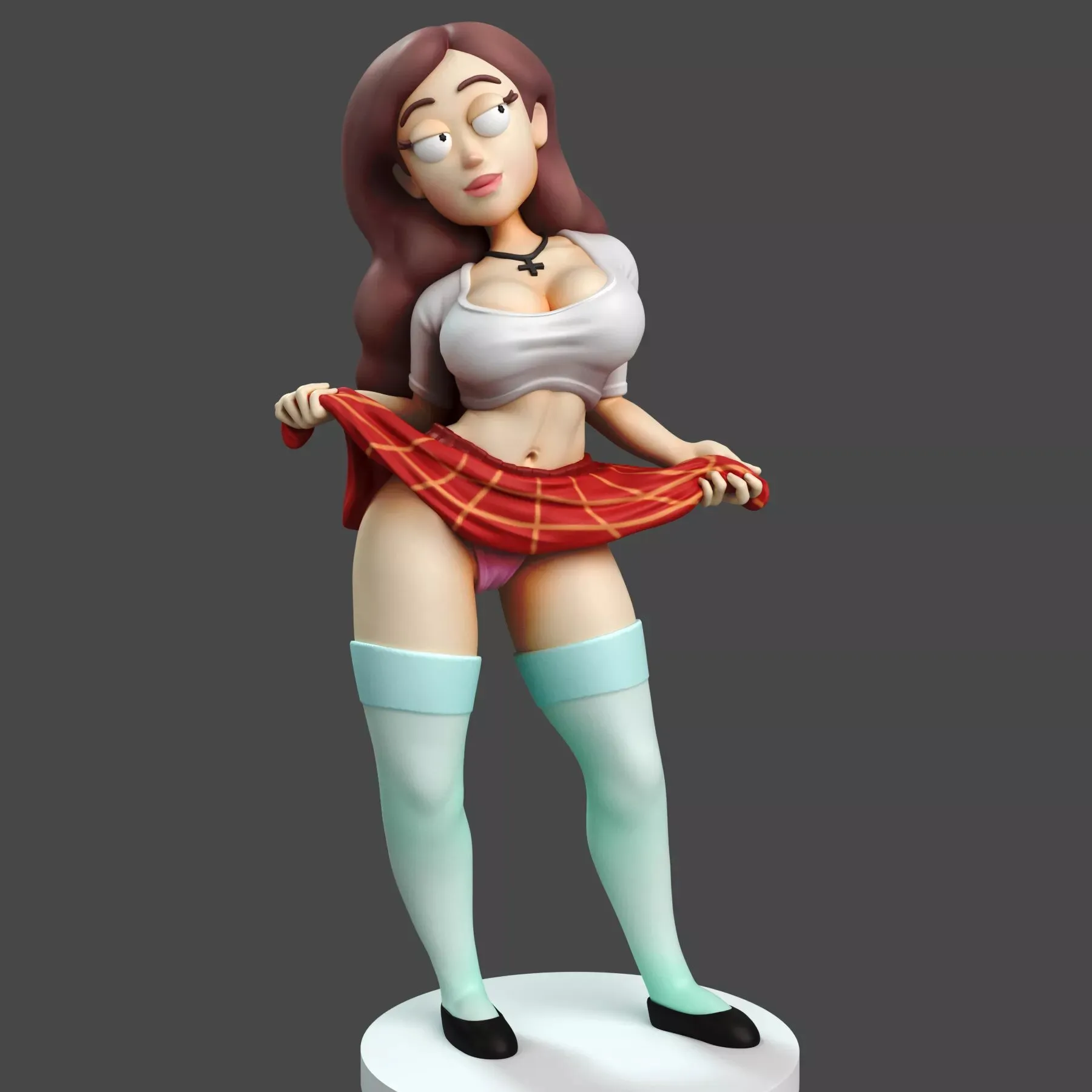 💫 Tricia Lange - 3D Printable Model | Two Versions