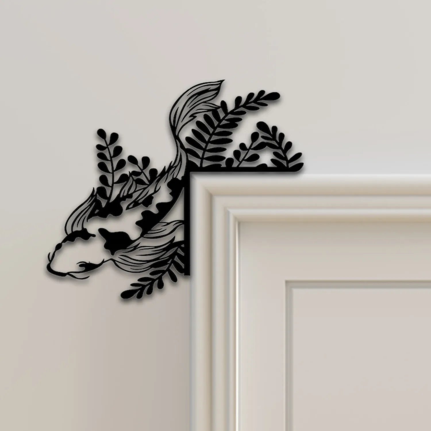 Fish Door Corner Decor