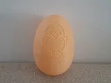 Oeuf surprise 2 modèles : uni ou avec dessin poussin-1