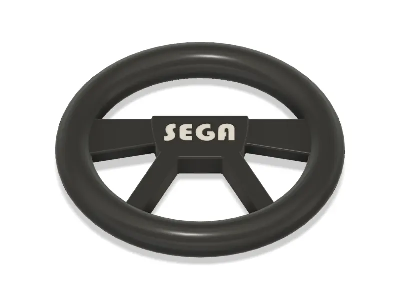Volante Sega para mini jogos de arcada