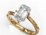 Engagement Emerald Cut Ring-0