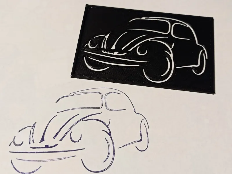 stencil per auto