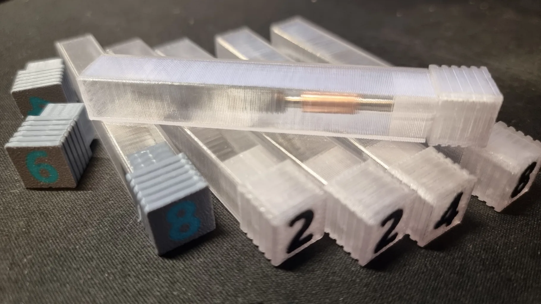 Labelled K2 Plus nozzle tubes. (K1 too)