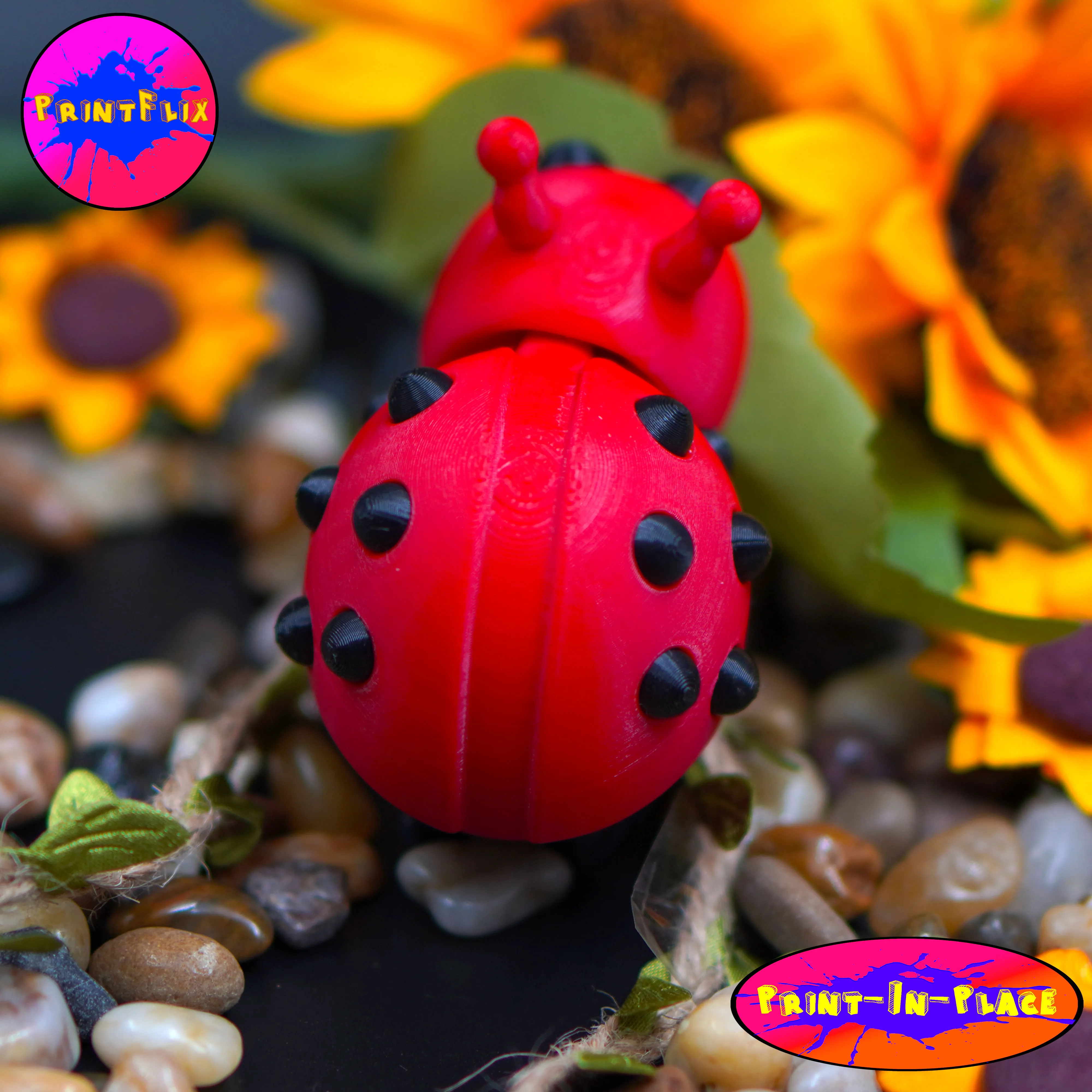 SIMPATICA COCCINELLA FLESSIBILE