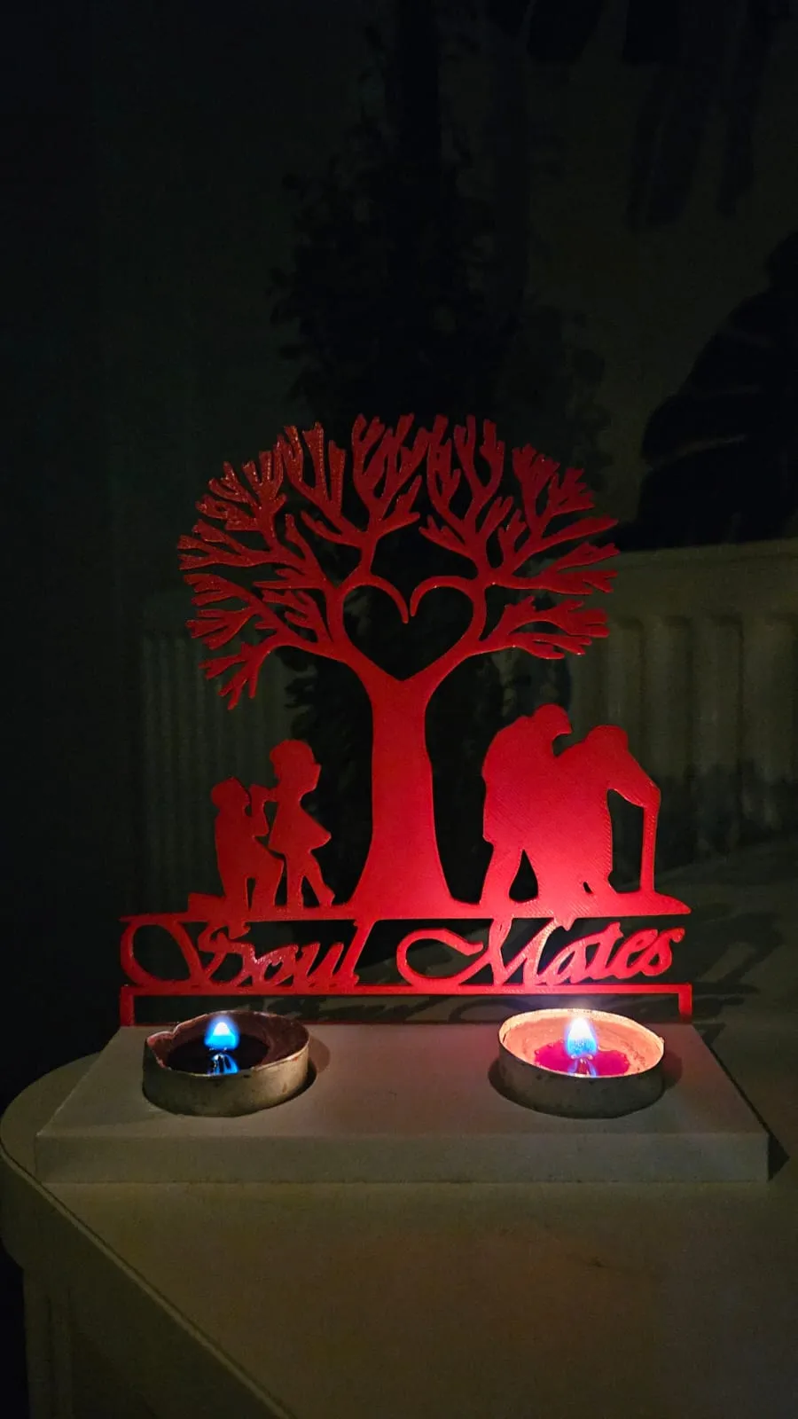 Soul Mates Candlestick-Candle Holder