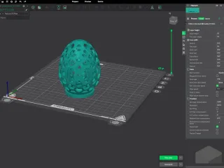 The Infinity Egg, funny decoration, no supports needed
