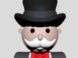 Mr Monopoly bust-5