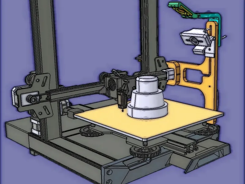 Ender 3 S1 Camera and Lighting