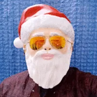 Santa Christmas mask-0