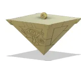 YU-GI-OH PYRAMID KEYCHAIN-0