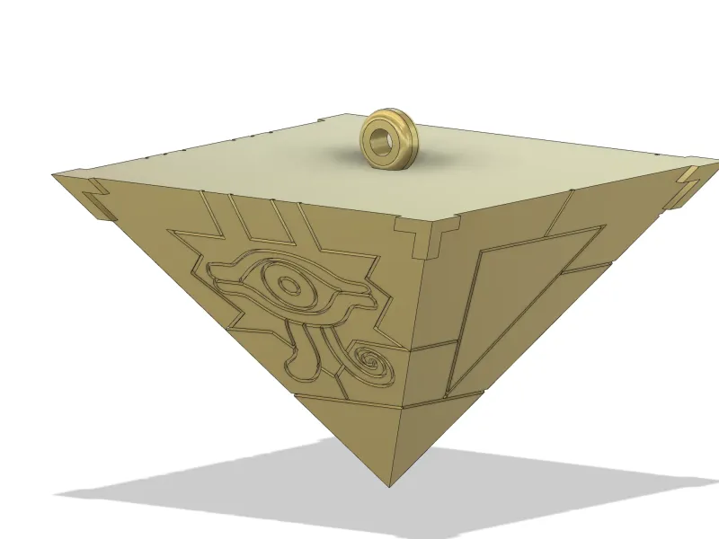 YU-GI-OH PYRAMID KEYCHAIN